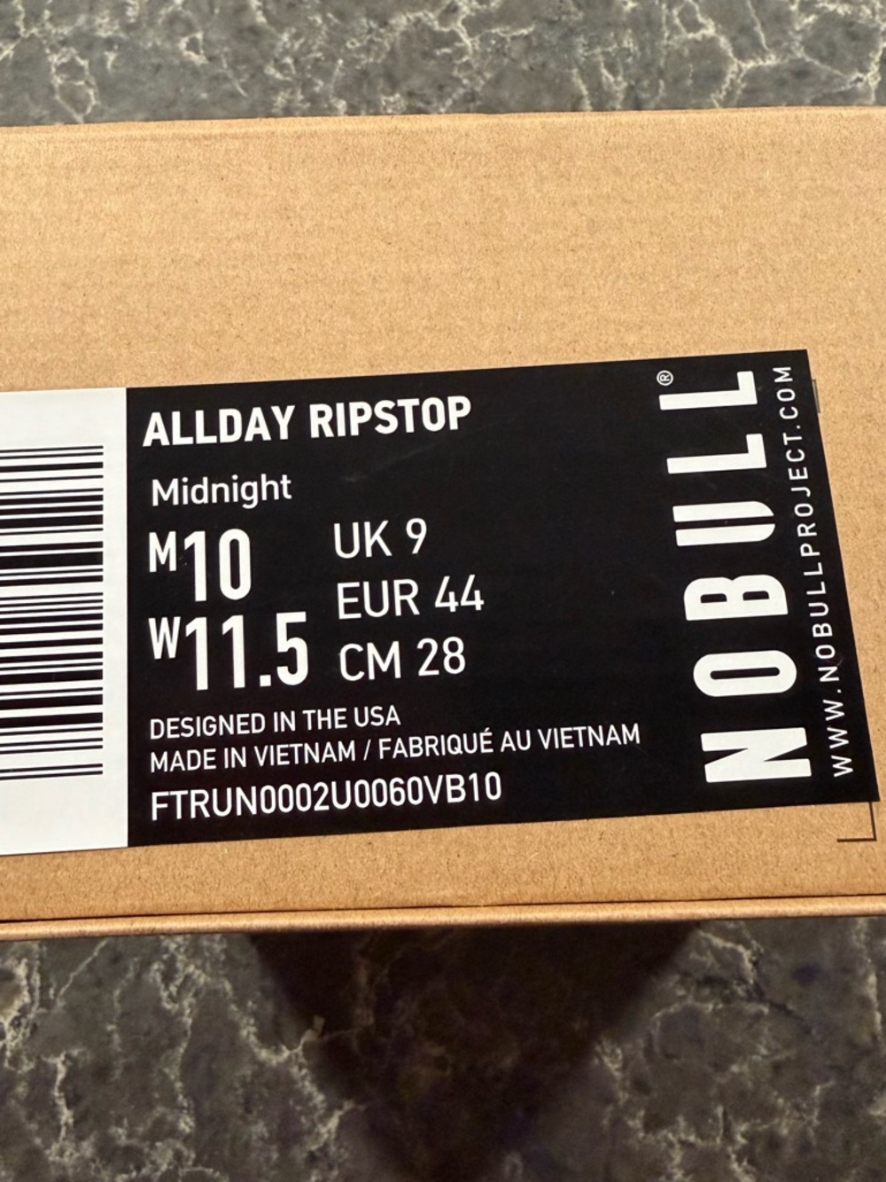 New NOBULL Men's Allday 365 Ripstop- Midnight (New Color) - Picture 9 of 9